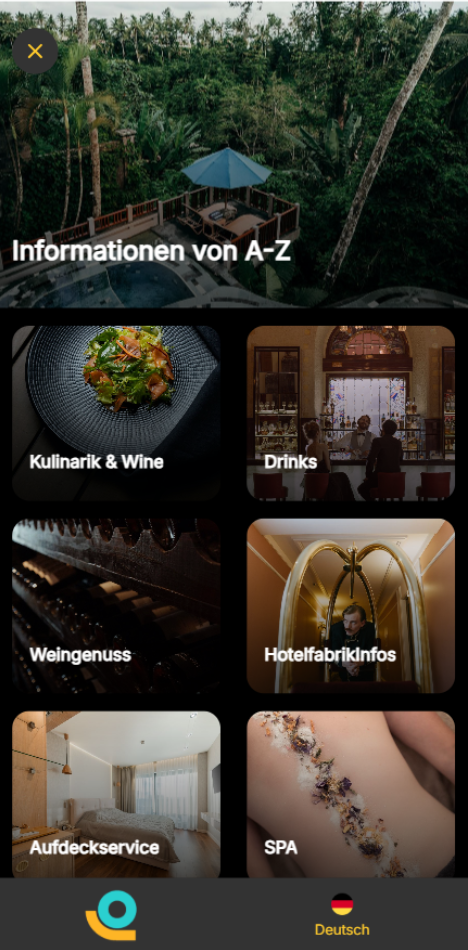 Digitale Gästemappe – orderando App