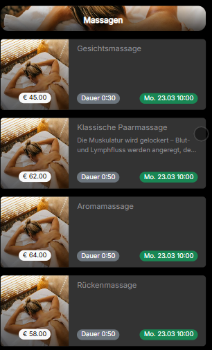 Spa & Wellness – orderando App